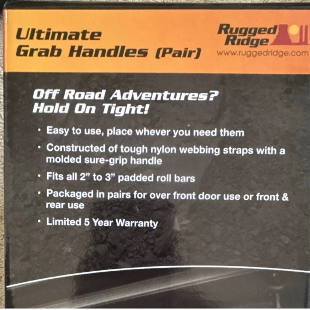 Rugged Ridge Ultimate Grab Handles (Pair)